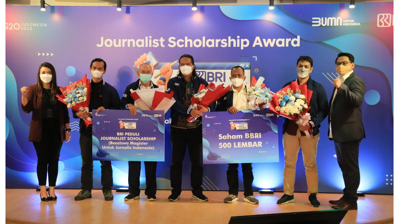 BRI Peduli Beri Beasiswa S2 untuk 36 Jurnalis Fellowship Journalism 2021