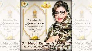 Senator Maya Rumantir Ajak Umat Muslim Perjuangkan Perdamaian