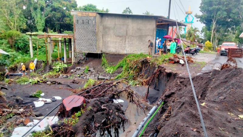 BPBD Catat 20 Kelurahan di Bitung Terdampak Bencana Akibat Hujan Lebat