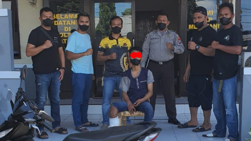 Polsek Matuari Ungkap Kasus Curanmor di Perum Bumi Beringin, Pelakunya "Alumni" Lapas Bitung