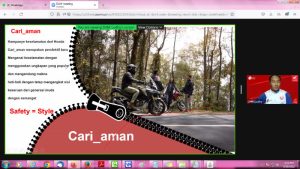 Komunitas Lady Bikers Honda Ikuti Pelatihan Safety Riding