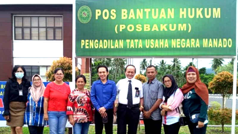 Diputuskan PT TUN Makasar, Posbakum Sulut Menangkan Gugatan Perangkat Desa di Tiga Desa Ini