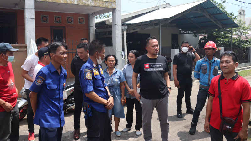 3 Rumah di Perkamil Dilalap Api, Richard Sualang Imbau Masyarakat Lebih Hati-hati