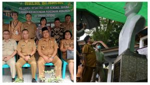 Hala Bihalal di RSD Liung Kendage Tahuna Dirangkaikan Peresmian Monumen dr Gyula Cseszko