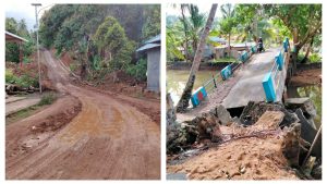 Tumpukan Longsor dan Akses Jalan Masih Terputus Pasca Bencana, Pengunjung Pantai Wisata Embuhanga Menurun