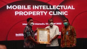 Mobile Intellectual Property Clinic Hadir di Sulut, Bantu Dorong Pertumbuhan Ekonomi