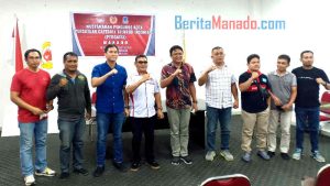 Terpilih Aklamasi, Peter Eman Pimpin Pergatsi Manado 2022-2026