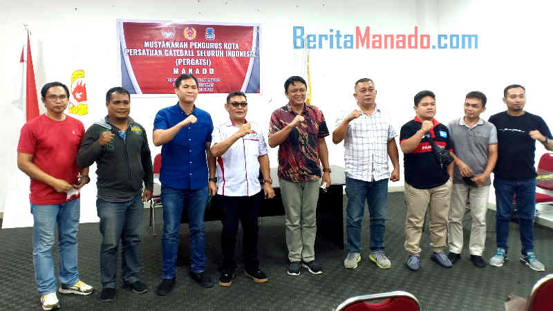 Terpilih Aklamasi, Peter Eman Pimpin Pergatsi Manado 2022-2026