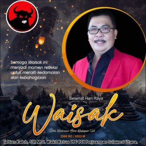 Waisak 2022, Fabian Kaloh Sampaikan Pesan Menyejukkan