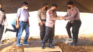 Letakkan Batu Pertama Pembangunan Mako Polres Mitra, Kapolda Mulyatno: Harus Disyukuri