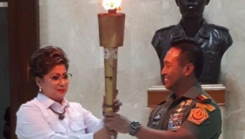 Maya Rumantir: Lawatan Obor Paskah Nasional XVIII Dapat Dukungan Jenderal Andika Perkasa