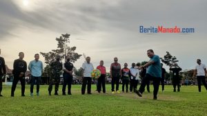 Dibuka Bupati, Tournamen Sepak Bola Pinogaluman Cup 2022 Resmi Bergulir