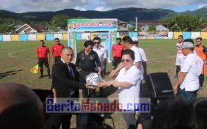 Open Tournament Kapolres Cup Digelar, Rinny Tamuntuan: Ini Wujud Dukungan Pembangunan SDM Khususnya Fisik dan Mental