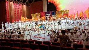 Diterima Pejabat Daerah, Penyambutan Obor Paskah Nasional 2022 di Jawa-Bali Meriah   