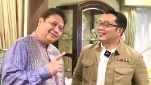 Ridwan Kamil Dukung Airlangga Hartarto Jadi Presiden, Kans Dampingi Ketum GOLKAR