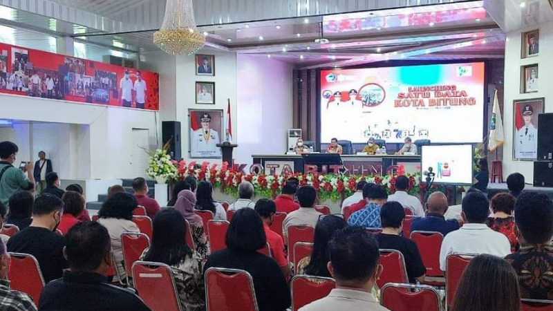Bitung Resmi Miliki Portal Satu Data, Maurits Mantiri: Memudahkan Layani Masyarakat