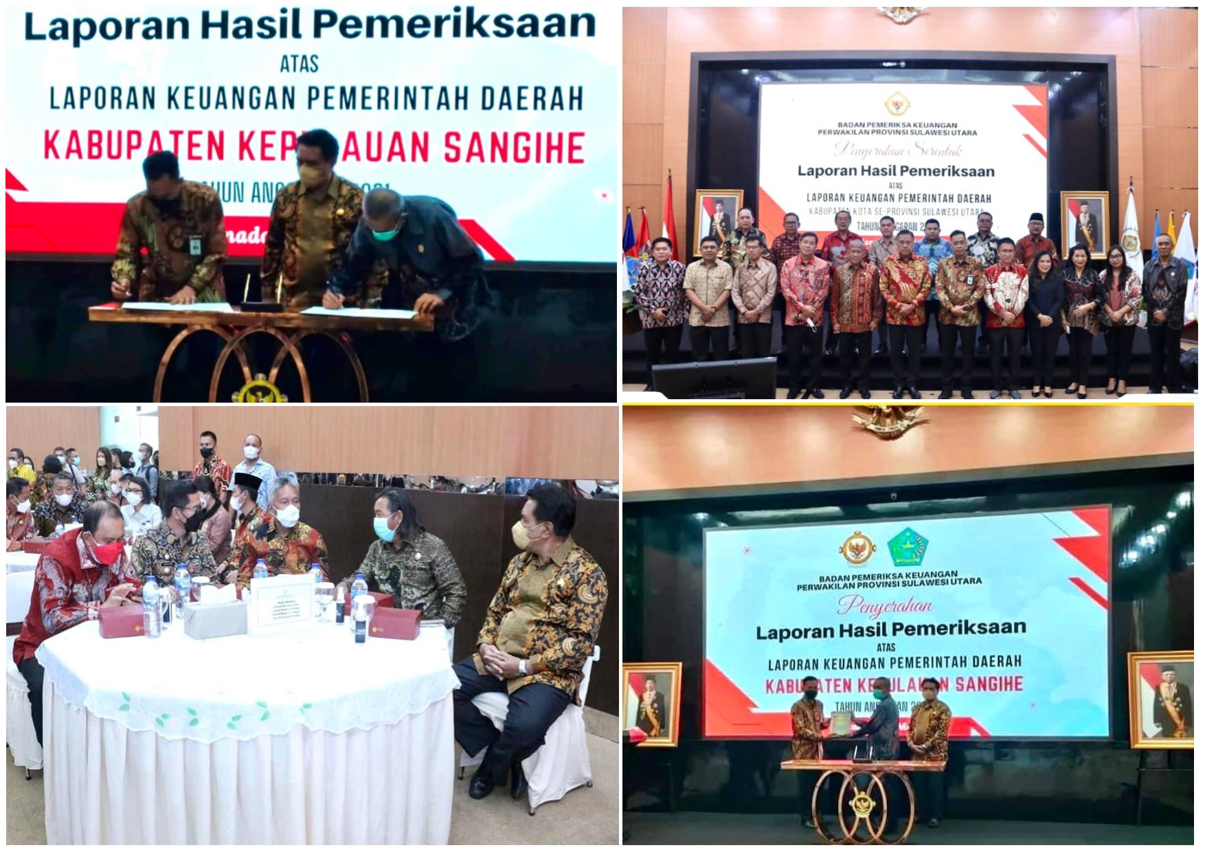 Diganjar WTP ke-8 Oleh BPK RI, Jabes Gaghana Beri Hadiah Mengesankan di Akhir Masa Jabatan Bupati Kepulauan Sangihe