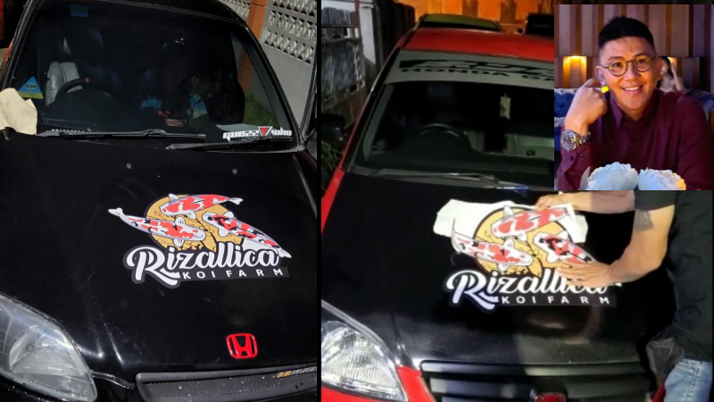 Rizallica Koi Farm Unjuk Gigi di Drag Race Bitung 2022