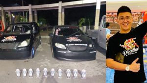 Sepuluh Trophy Diraih Rizallica Koi Farm-Guezz Who di Drag Race Bitung 2022