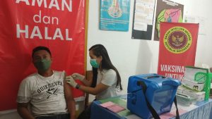 Antisipasi Lonjakan COVID-19 Pasca Lebaran, BIN Sulut Tetap Konsisten Layani Vaksinasi