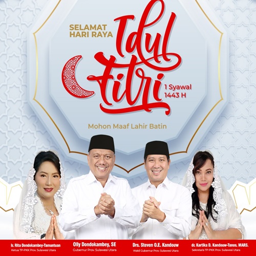Olly Dondokambey – Steven Kandouw: Mohon Maaf Lahir Batin