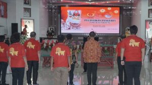 Hengky Honandar Dilantik Ketua FOBI Bitung, Rudy Theno Sebut Barongsai Dilombakan Sebagai Cabang Olahraga