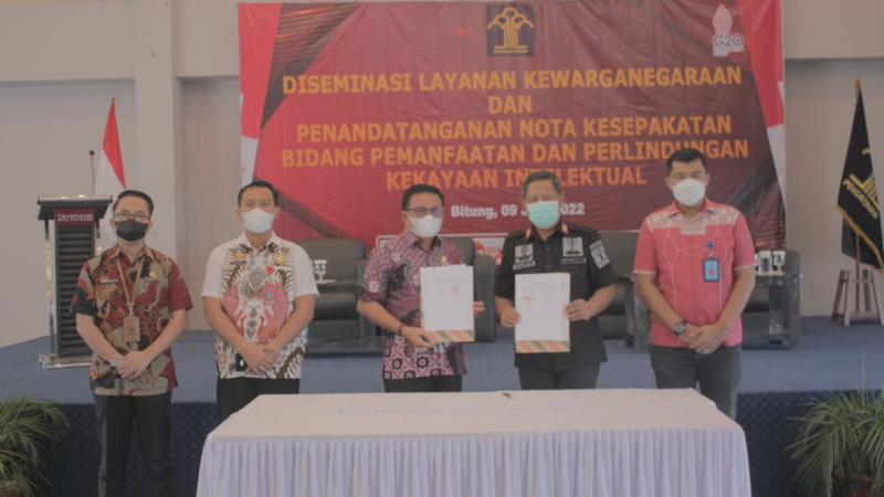 Terkait HKI, Pemkot Bitung dan Kanwil KemenkumHam Sulut Sepakat Bekerjasama