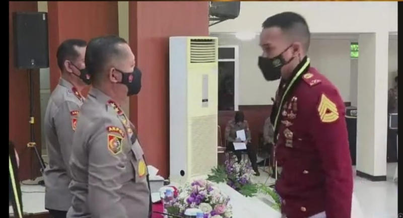 Ernesto Kandouw Ikuti Yudisium Akpol, Resmi Sandang Sarjana Terapan Kepolisian