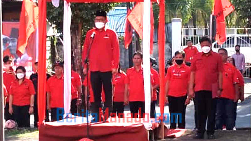 Richard Sualang Ajak Kader PDI Perjuangan Membumikan Pancasila
