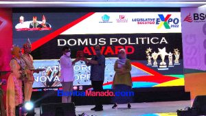 DPRD Sulut Sabet Dua Penghargaan di Ajang Legislatif SulutGo Expo 2022
