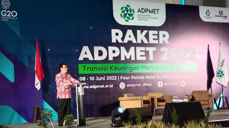 Di Raker ADPMET, Praseno Hadi Sebut Energi Terbarukan Sulut Lampaui Target Nasional