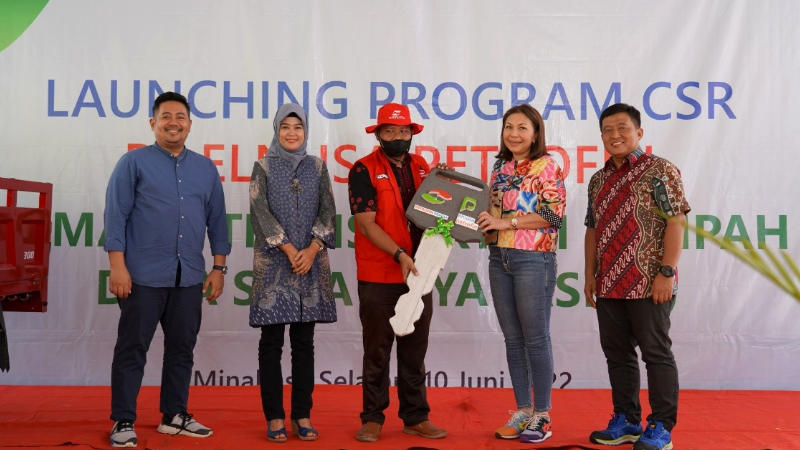Elnusa Petrofin Launching Program ASIAP, Dorong Pengurangan Sampah Laut di Minsel