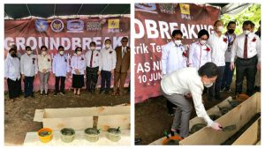 Hadiri Groundbreaking PLTS di Unima, Rinny Tamuntuan Sebut Motivasi Bangun Pembangkit Listrik dengan Energi Terbarukan