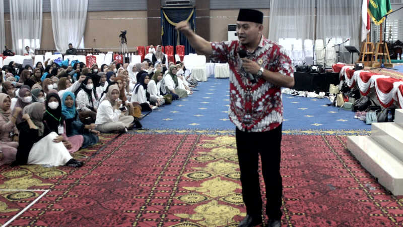 Ketua Baznas Manado Taufiq Permata Edukasi Kaum Milenial