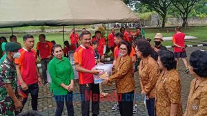 Baksos Sambut HUT ke-64 Kodam XIII/Merdeka, Pangdam: Berbagi Tumbuhkan Nilai Kebersamaan