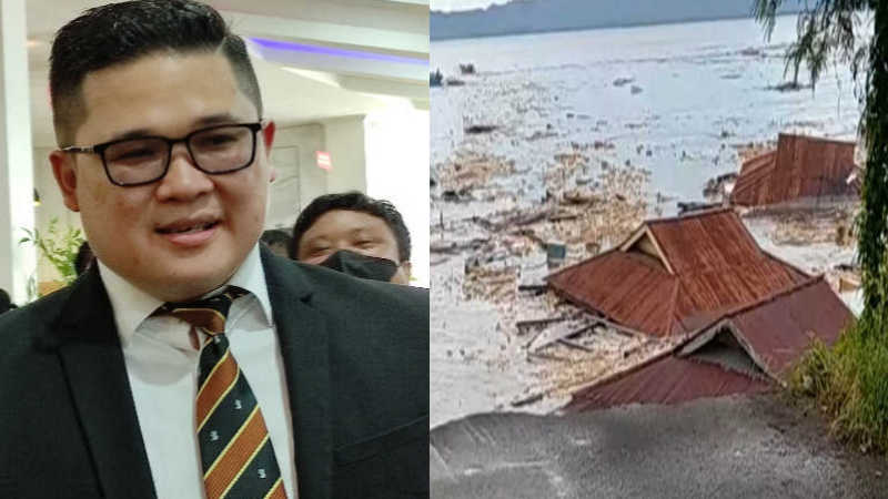 Begini Perhatian Billy Lombok ke Masyarakat Terdampak Bencana Minsel