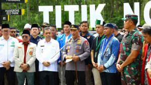 Kapolri Gelorakan Visi Indonesia Emas 2045 dalam Bakti Kesehatan di Titik 0 IKN