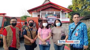 Bantuan Pemkab Minut Tiba di Posko Darurat Bencana, Diterima Langsung Sekda Minsel Glady Kawatu