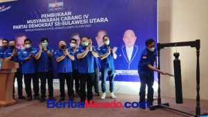 Ini Pesan Agus Harimurti Yudhoyono pada Muscab IV Partai Demokrat se-Sulut