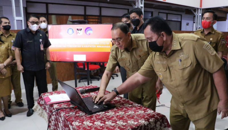 ADVERTORIAL: Pemkab Minahasa Launching Tanda Tangan Elektronik