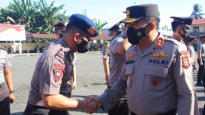 Kado Hari Bhayangkara ke-76, 138 Personel Polda Sulut Naik Pangkat