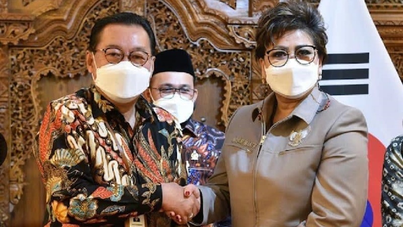 Temui Dubes RI Untuk Korea Selatan, Senator Maya Rumantir Seriusi Masalah Pekerja Migran   
