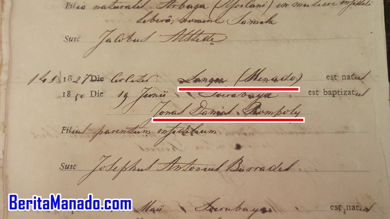 Di Surabaya, Ternyata Ada 56 Orang Manado Terima Baptisan Katolik Tahun 1850-an    