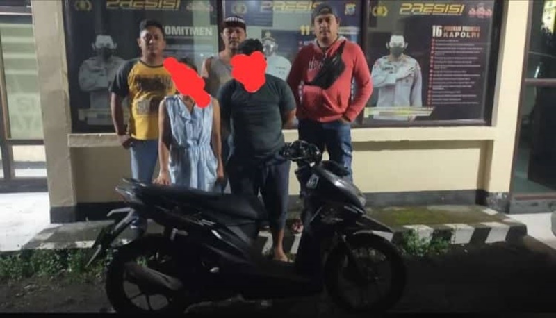 Pasutri Asal Minsel Dipolisikan, Diduga Curi Sepeda Motor di Manado    