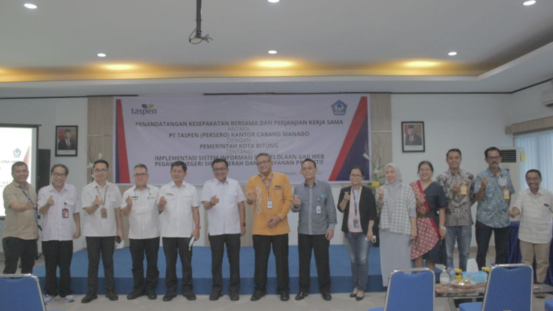 Digitalisasi Jadi Alasan Pemkot Bitung Teken MoU dengan Taspen 10 Digitalisasi Jadi Alasan Pemkot Bitung Teken MoU dengan Taspen