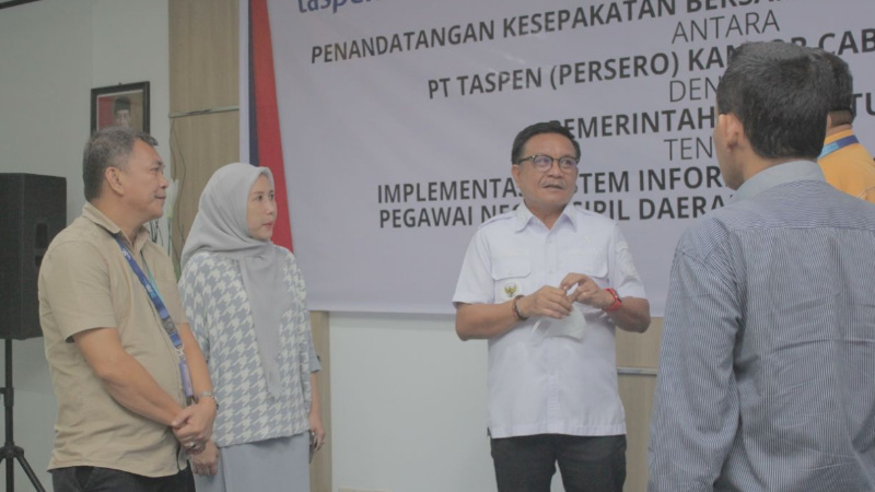 Digitalisasi Jadi Alasan Pemkot Bitung Teken MoU dengan Taspen 9 Digitalisasi Jadi Alasan Pemkot Bitung Teken MoU dengan Taspen