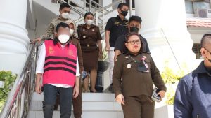 Tersangka Dugaan Korupsi Hibah Air PDAM Duasudara Bitung Diserahkan ke Kejati