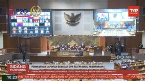 Anggota DPR-RI Dapil Sulteng Muhidin Muhammad Said Terjatuh Saat Sidang