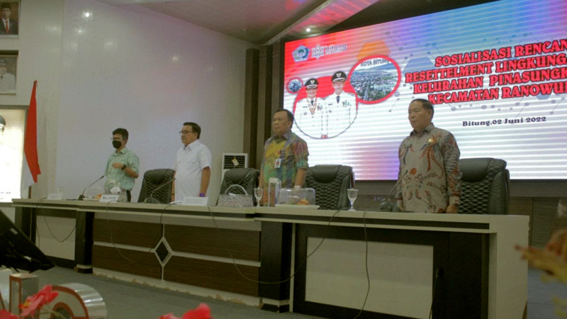 Resettlement Tinerungan, Wali Kota Bitung Inginkan Hal Ini untuk Warganya