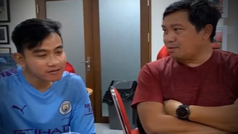 Akrabnya Gibran Rakabuming bersama Steven Kandouw, Andrei Angouw, Joune Ganda dan Wenny Lumentut